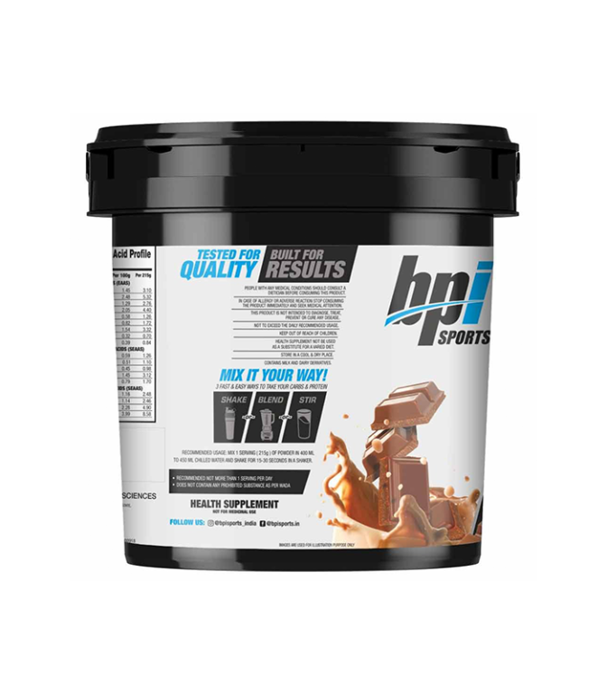 BPI Sports Bulk Muscle XL Mass Gainer 5 Kg Trickfit