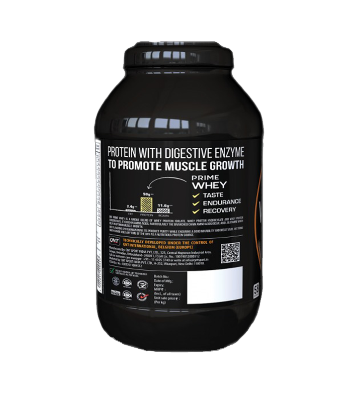 Prime Whey 2kg Choco Back Pic 1