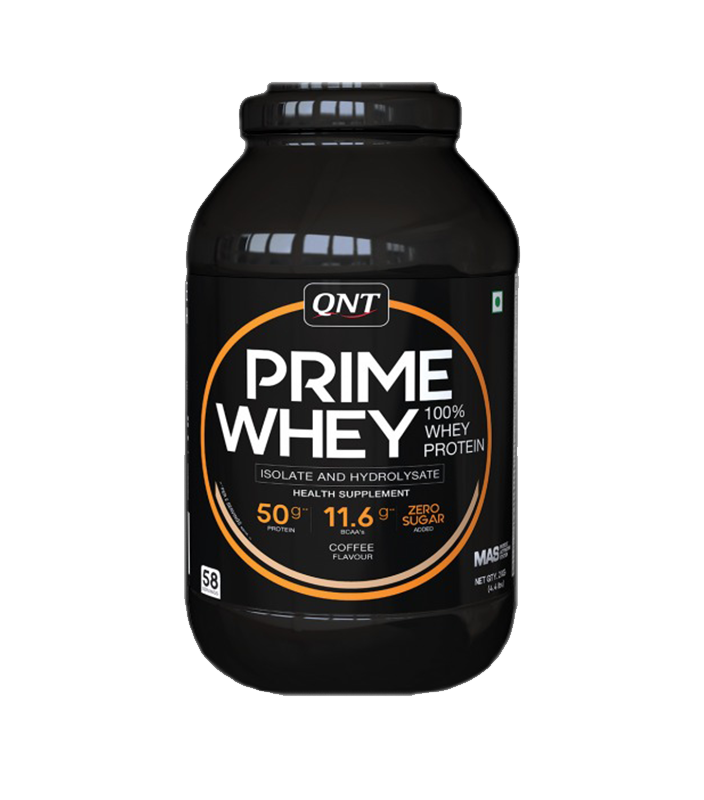 Prime Whey 2kg Coffee Front Pic