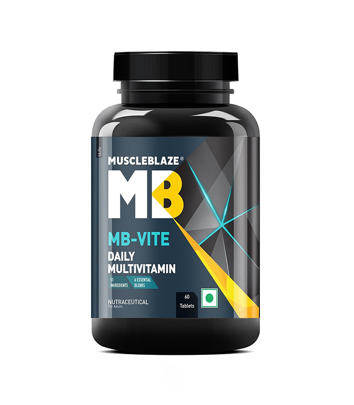 MuscleBlaze MB-VITE Daily Multivitamin | 60 Tablets - Trickfit